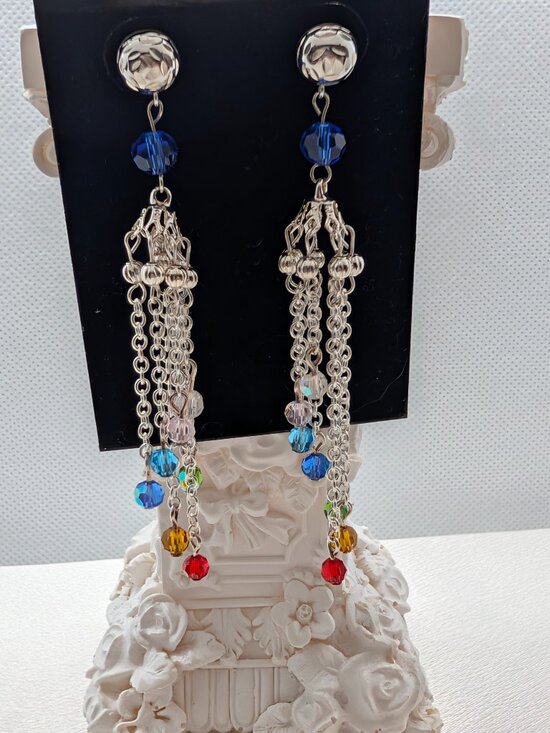 Jewelry - NWT fancy fashion dangle post earrings